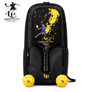 LEGEND PRO MAX Carbon Fiber Pickleball Paddle & Ball Set | USAPA Approved Power Grip