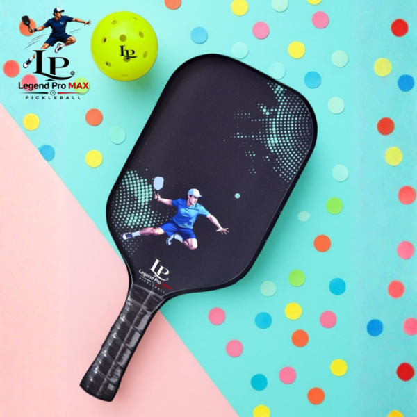 Pickleball-Paddle Set-Carbon Fiber T700 with 2 Ball - UV Printing Pickleball Paddle