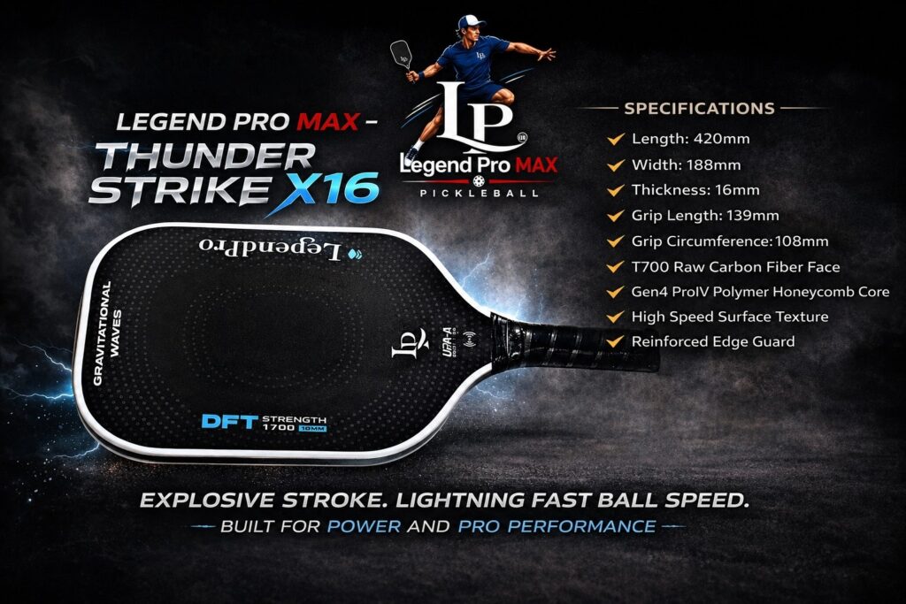 Thunder Strike X16 paddle
