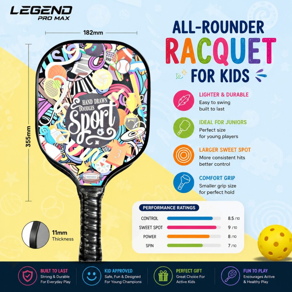 Kids All-Rounder Paddle Collection