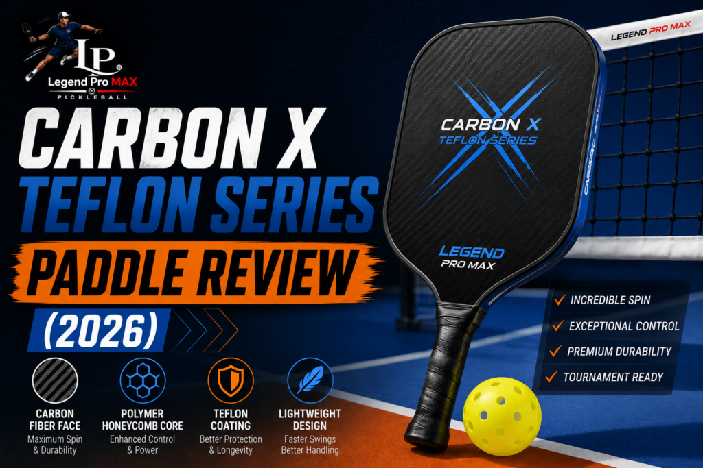 Carbon x teflon series paddle review