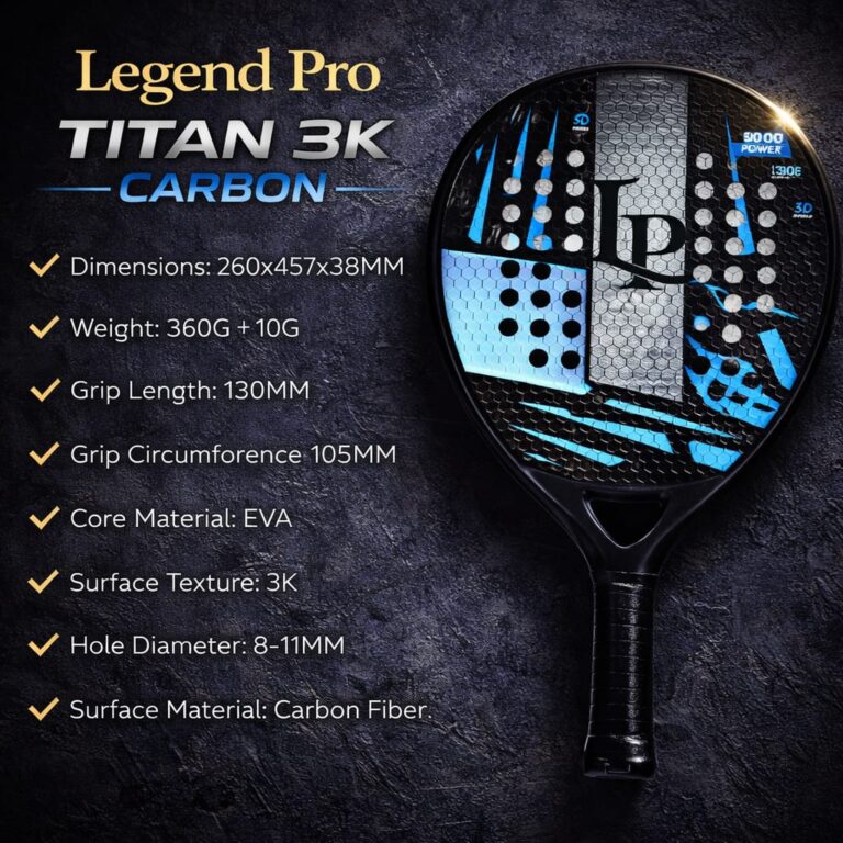 Titan 3K Carbon Paddle