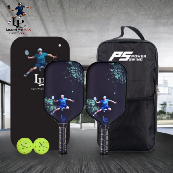 Legend Pro Max Carbon Fiber Pickleball Paddle Set