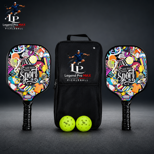 id=3 Kids Pickleball Set