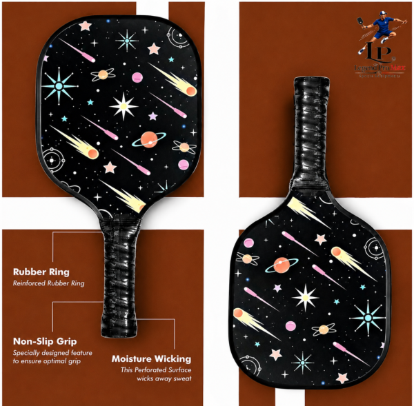 Image Jul 17, 2026, 11_39_43 AM Best Kids Pickleball Paddle Set | 2 Durable Fiberglass Paddles & 4 Balls | Lightweight Design | PP Honeycomb Core | Comfortable Grip | Ages 5–12