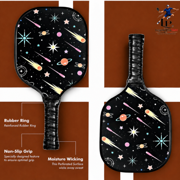 Image Jul 17, 2026, 11_39_43 AM Best Kids Pickleball Paddle Set | 2 Durable Fiberglass Paddles & 4 Balls | Lightweight Design | PP Honeycomb Core | Comfortable Grip | Ages 5–12