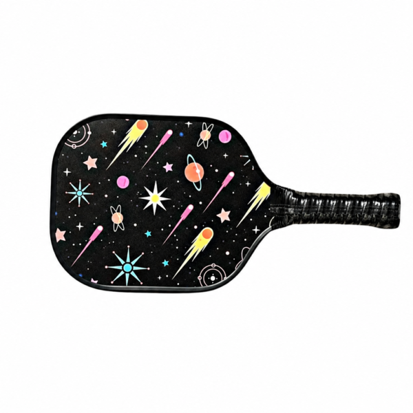 id=7 Best Kids Pickleball Paddle Set | 2 Durable Fiberglass Paddles & 4 Balls | Lightweight Design | PP Honeycomb Core | Comfortable Grip | Ages 5–12