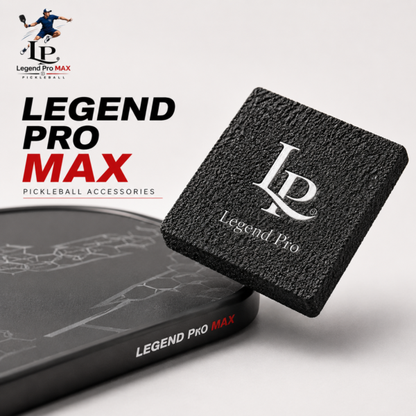 ChatGPT Image Jul 23, 2026, 10_03_54 AM LEGEND PRO MAX Pickleball Paddle Eraser | Carbon Fiber Paddle Cleaner for Ball Residue, Dirt & Surface Marks