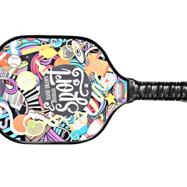 WhatsApp Image 2026-07-17 at 10.16.40 (2) Kids Pickleball Paddle Set | 2 Fiberglass Paddle & 4 Balls| Lightweight Fiberglass Face | PP Honeycomb Core | Comfortable Grip | Junior Players Age 5-12 Years | Indoor & Outdoor Play