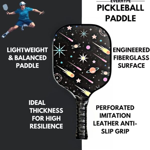 WhatsApp Image 2026-07-17 at 10.17.55 (2) Kids Pickleball Paddle for Boys & Girls | Lightweight Fiberglass Face | PP Honeycomb Core | Comfortable 3 5/8" Grip | Junior Paddle for Ages 5-12 | Indoor & Outdoor Play